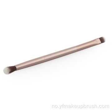 Double Eye Shadow Brush Champagne Gold Makeup Brush